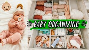 how to organize baby clothes