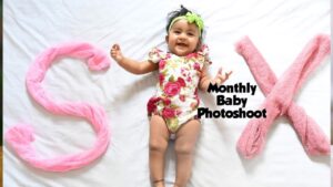 6-Month Baby Photoshoot Ideas